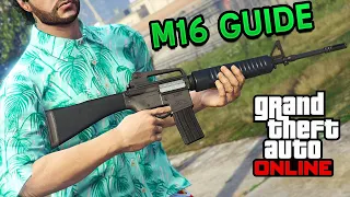 How To Unlock The Service Carbine (M16) in GTA 5 Online