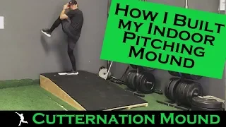 Making my own INDOOR PITCHING MOUND?! Unbelievable Results...