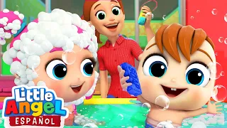 Bebé, ¡Te Tienes Que Bañar! | Canciones Infantiles | Little Angel Español