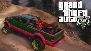★ GTA 5 - Hauling ATV Up Mountain | Second Try | Off-Road 4x4