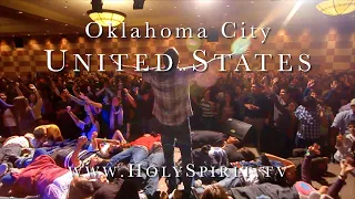 FIRE of HOLY SPIRIT falling on YOUTH in Oklahoma City, USA