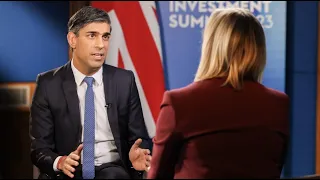 UK Prime Minister Sunak on Economy, Musk, Rwanda: Full Interview