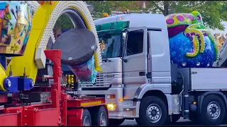 Kermis Purmerend 2024 | Transport en opbouw deel 3