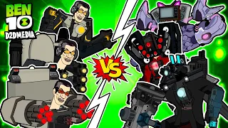 Skibidi Toilet character episodes combined with the game - Best of Ben 10 Skibidi Toilet Fanmade