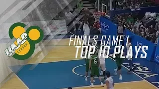 Top 10 Plays | Finals Game 1 | UAAP 80 Men's Basketball