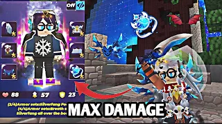 Max 57 Damage SilverFang Set In skyblock!