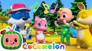 The Three Little Friends Learn Music | CoComelon Animal Time - Learning with Animals