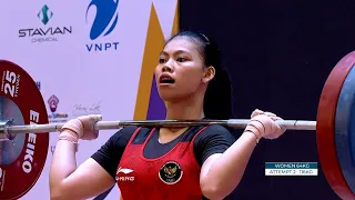 Vietnam's Pham defends women's 64kg weightlifting title as more SEA Games weightlifting records fall