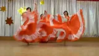 Отчетный цыганский танец