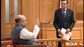 Amit Shah tells Modi's qualities that can make him PM in Aap Ki Adalat