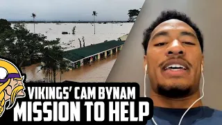 Vikings' Safety Cam Bynum's Mission to Help Typhoon Victims