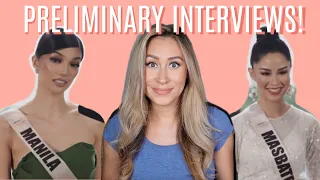 Miss Universe Philippines 2021 Preliminary Interviews (My top picks!)