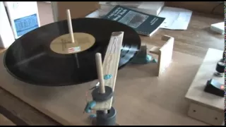 Homemade Electric Record Player