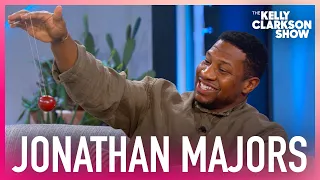 Why Jonathan Majors Carries A Clown Nose In His Pocket | Kelly Extras