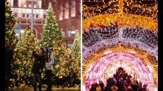 Moscow Looks Absolutely Magical During Christmas!!