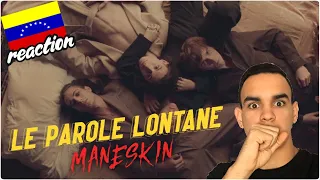 Måneskin - Le parole lontane [Sub. Español (testo/ lyrics)] |🔥Venezuelan React🔥| Eurovision Winners