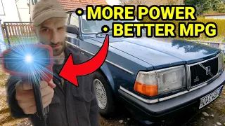 Using a Timing Light on my Volvo 240 made a BIG Improvement!