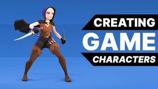 Creating a Game Character - The Rogue - Blender 3