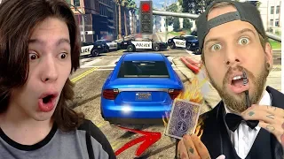 MÁGICO  TENTANDO JOGAR GTA 5 SEM QUEBRAR NENHUMA LEI! FT. Felipe Barbieri