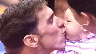 Michael Phelps Interview on Being a Dad