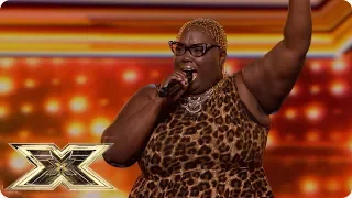 Burgandy Williams wants Respect with Aretha Franklin hit | Auditions Week 2 | The X Factor UK 2018