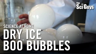 The Sci Guys: Science at Home - SE1 - EP19: Dry Ice Boo Bubbles