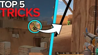 TOP 5 TRICKS IN STANDOFF 2 0.21.0!🌀🔥 WYGRASZ KAŻDĄ RUNDĘ!