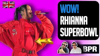 Rihanna Superbowl - Halftime Show - BRITS REACTION!