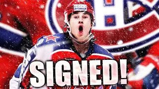 ALEXANDER ROMANOV SIGNS W/ MONTREAL CANADIENS: HABS TOP PROSPECT COMING (NHL DRAFT NEWS & RUMOURS)