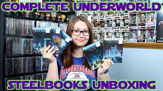 COMPLETE Underworld Best Buy Exclusive Steelbooks Unboxing