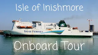 Irish Ferries ISLE OF INISHMORE tour. Dover to Calais