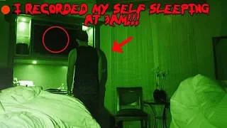 I RECORDED MY SELF SLEEPING IN THE HAUNTED BILTMORE HOTEL AND CAUGHT THIS ON CAMERA!! | MOE SARGI