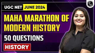 UGC NET June 2024 : History - Modern India Maha Marathon for UGC NET History 2024