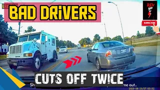 Road Rage,Carcrashes,bad drivers,rearended,brakechecks,Busted by cops|Dashcam caught|Instantkarma#29