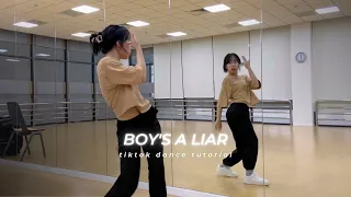 [TIKTOK DANCE TUTORIAL] Boy's A Liar | Easy Dance Tutorial by lbyyy