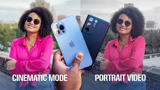 iPhone 13 Pro Max vs Galaxy S21 Ultra - Cinematic vs Portrait Video