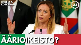 Voittiko äärioikeisto Italian vaalit? | Heikelä & Koskelo 23 minuuttia | 514