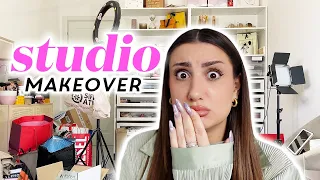 STUDIO MAKEOVER EP.2 💄 😩 🧹