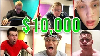 LAST YOUTUBER TO QUIT WINS $10,000 ft KSI, W2S, WillNE & MORE