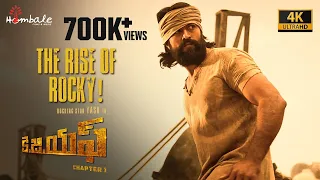 The Rise of Rocky! | KGF Chapter 1 - Telugu | Yash, Srinidhi Shetty| Prashanth Neel | Hombale Films