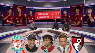 MOTD Liverpool vs Bournemouth 9-0 Ian Wright Review The biggest Wins In PL History | All Reaction