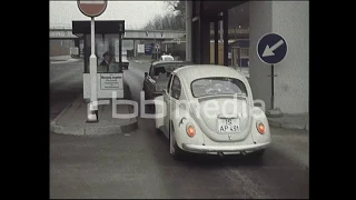 Traffic between GDR and FRG without charge, 1972