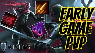 V Rising Early Game PvP Highlights | Chaotic Fights | Freshly Wiped Max Pop Server