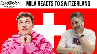 SWITZERLAND Eurovision 2024 Reaction: Nemo – The Code || Mila Reacts to Eurovision