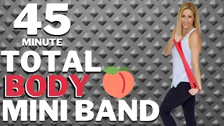 45 MINUTE TOTAL BODY MINI BAND WORKOUT | Tracy Steen