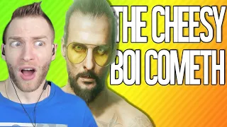 THE BEST CHARACTER!! Reacting to "THE CHEESY BOI COMETH Far Cry 5" by TheRussianBadger