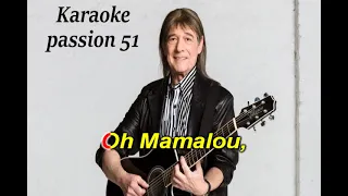 KARAOKE PIERRE GROSCOLAS . Mamalou  1975  KARAOKE PASSION 51