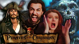 FIRST TIME WATCHING * Pirates of the Caribbean: The Curse of the Black Pearl * MOVIE REACTION