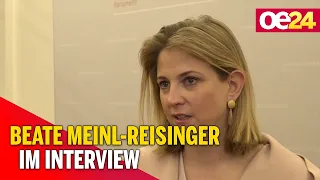 Sondersitzung zum Impfchaos: Beate Meinl-Reisinger im Interview