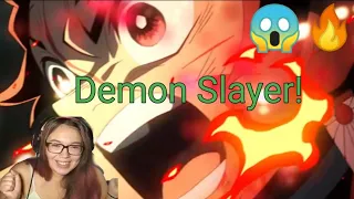 Yettbaby Reacts To Demon Slayer in 6 minutes! | TeamFourStar (TFS)